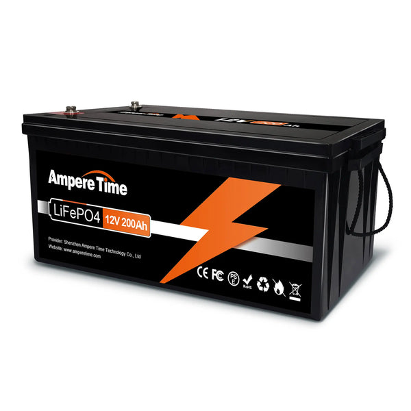 Ampere Time 12V 200Ah(2560Wh) Lithium Battery, Perfect Solar Batteries –  Amperetime-US