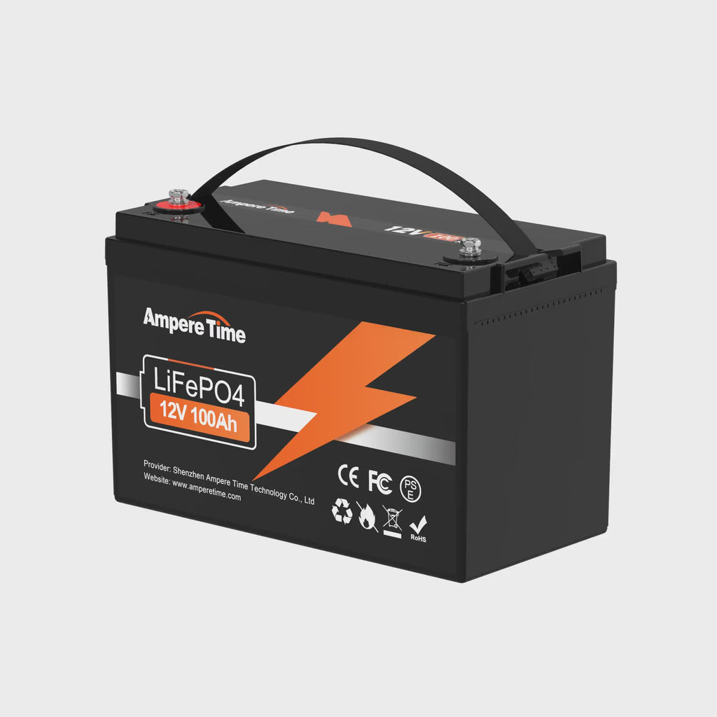 Best RV Battery—Ampere 12V 100Ah lithium battery – Amperetime-US